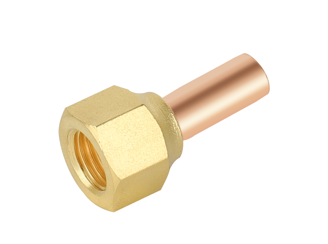 Swivel FE Flare x Solder Adapter<span class='noshow'> F2003, F2004, F2005, F2006, F2007</span>