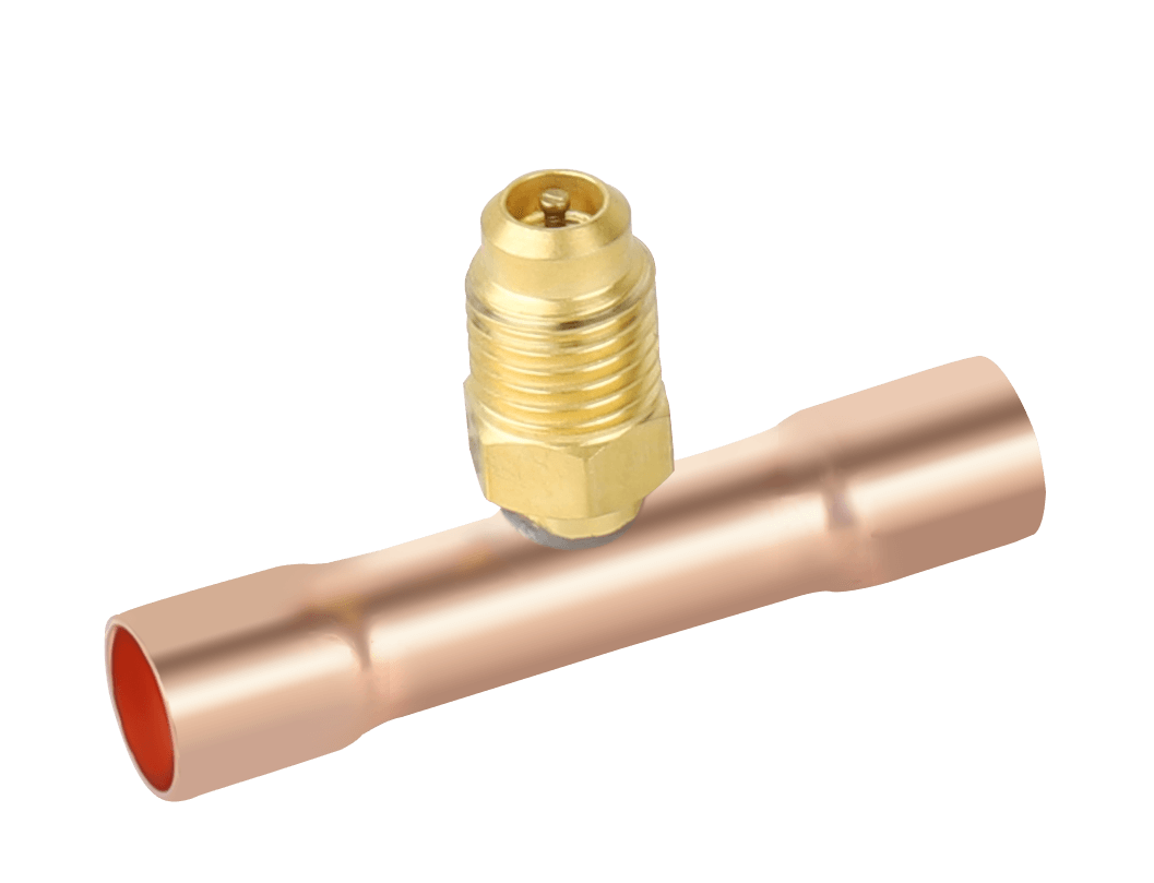Swaged Copper Braze Tee <span class='noshow'>F1015, F1016, F1019</span>
