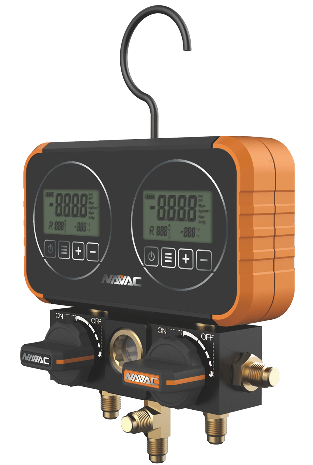 Manifold Gauge with Digital Display<span class='noshow'> N2D4H</span>